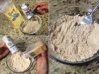 ULC Cheesy Jalapeno Biscuits Recipe Step 3: Mix dry ingredients